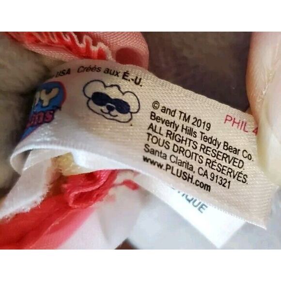 2019 Tiny Tukkins 5.5 Inch Stuffed Animal Plush Toy Mouse Cat Bear Replacement - Picture 4 of 6